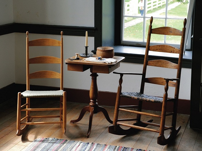 Farmhouse Antique Furniture - Antique Shaker Chairs